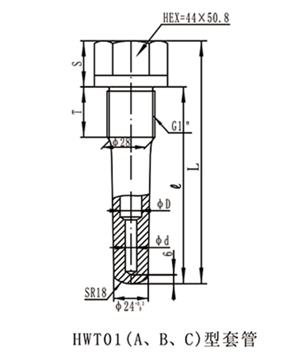 73. HWT□ 核电站温度计专用套管