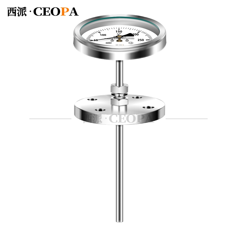 34. WSS工业双金属温度计(通用型法兰式)