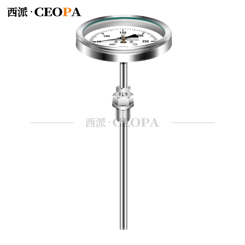 33. WSS工业双金属温度计-通用型螺纹式